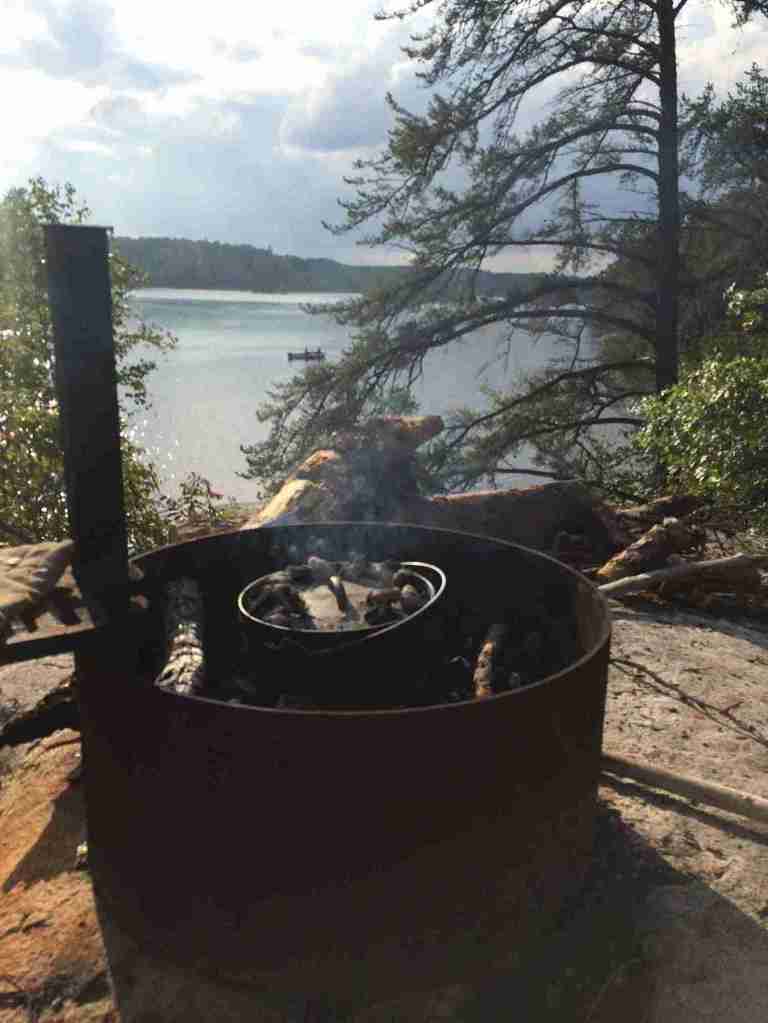 Kyle Skov Owatonna – Campfire Cooking by the Lake